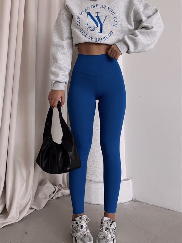 High Waist Perfectl Leggings Blue