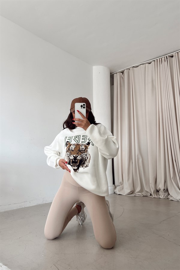 High Waist Perfectl Leggings Stone - Image 4